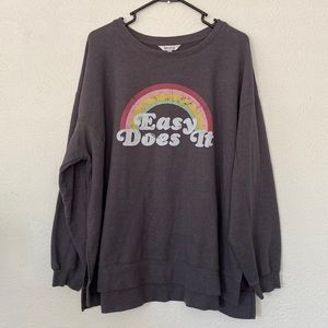 Wildfox Easy Does It sweatshirt women's XXL